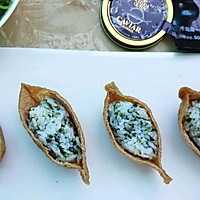 #爽口凉菜，开胃一夏！#鱼子酱小船寿司的做法图解6