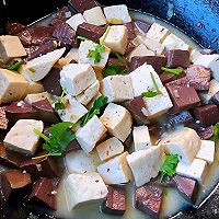 #刘畊宏女孩减脂饮食#猪血炖豆腐的做法图解10