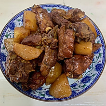 土豆炖排骨
