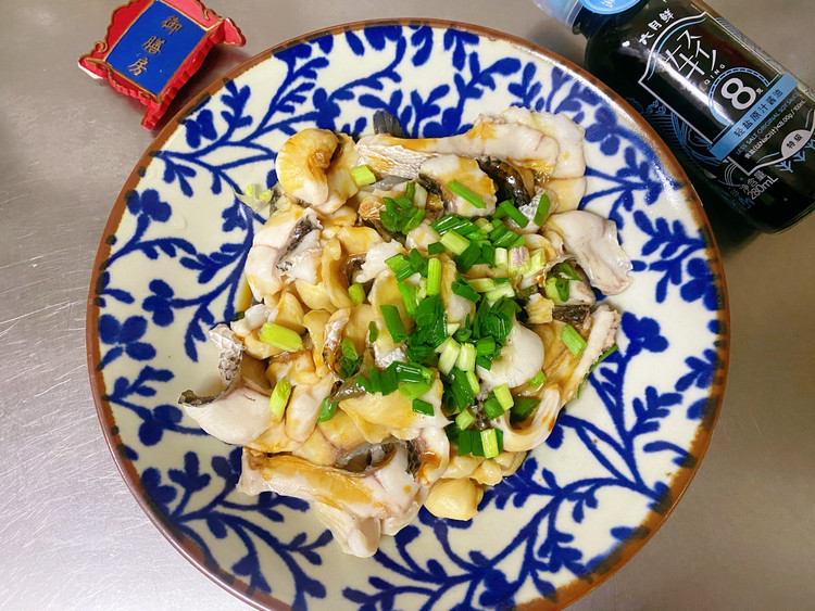 葱油黑鱼的做法