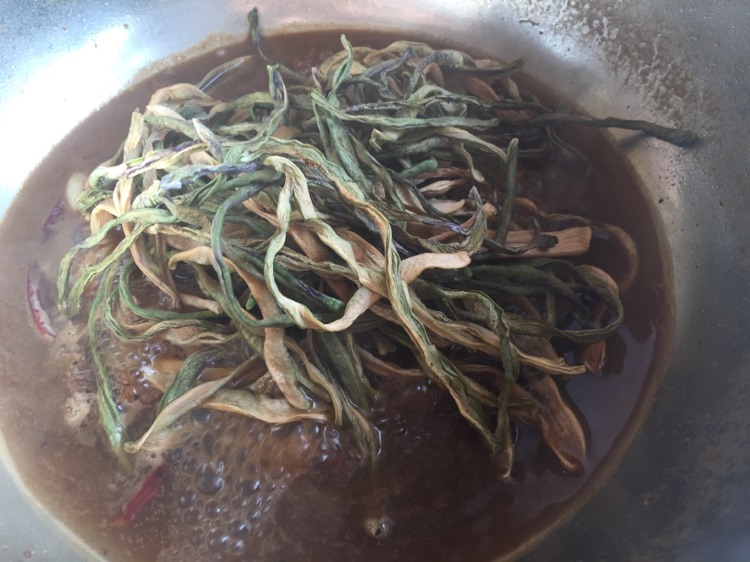 干豆角烧牛肉的做法图解4