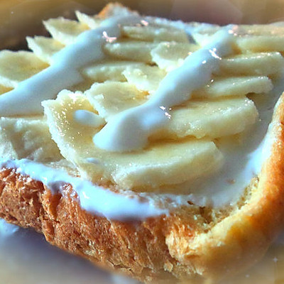 减肥之选——香蕉全麦三明治