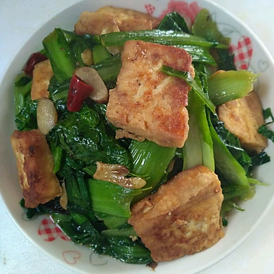青菜烧豆腐