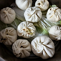 发面大大大大大大大芸豆包子和肉花卷的做法图解34