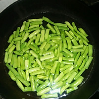 豆角炒肉的做法图解3