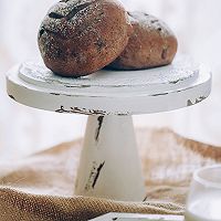 紫米全麦核桃提子干软欧面包的做法图解7