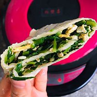 韭菜三鲜馅饼的做法图解8