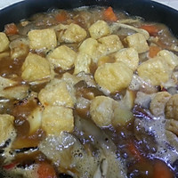 羊肉炖胡萝卜(土豆，豆腐，平菇)的做法图解7