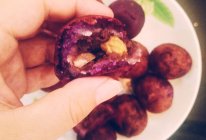 紫薯糯糯球的做法