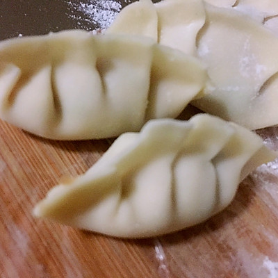 茭白猪肉饺子