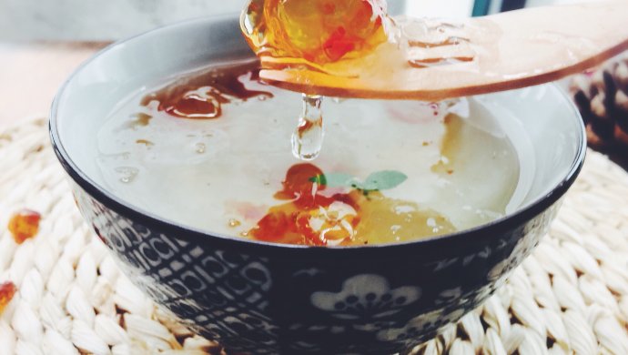 雪燕桃胶皂米羹