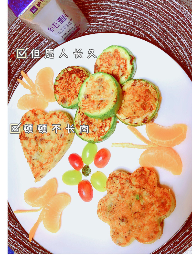 搅搅、烙烙，鲜嫩营养西葫芦出炉的做法