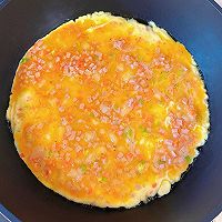 #宝宝的第一口辅食鱼#一口就爱上-芝士鳕鱼厚蛋烧❗️的做法图解8