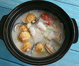 海鲜鲍鱼粥的做法