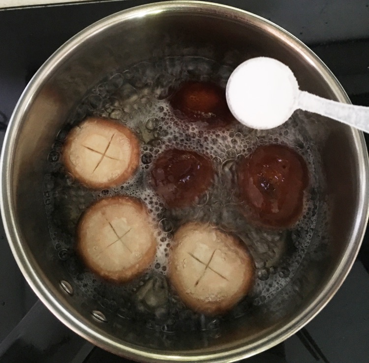 鲜虾香菇盏的做法图解4