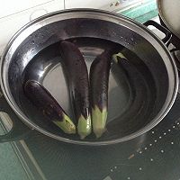 蒜茄子的做法图解2