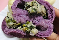 紫薯包，南瓜包的做法
