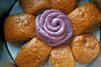 紫薯山药馒头