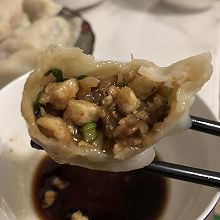 酸菜素馅水饺