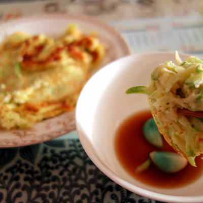 瓜菜饼子（鸡蛋西葫芦饼）