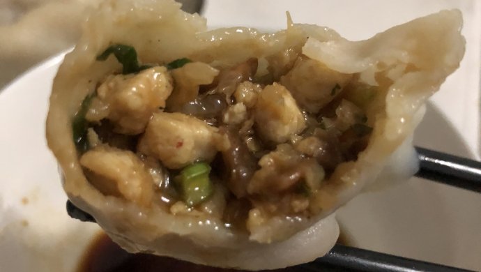 酸菜素馅水饺