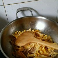 菠萝蜜丝香炒肉的做法图解6