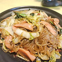 素炒红薯粉丝的做法图解10