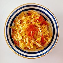 茄汁包头菜