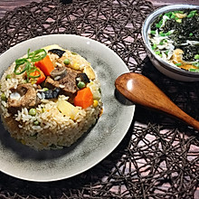 排骨碗豆焖饭