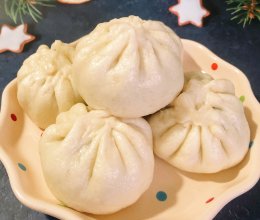 猪肉荠菜包子的做法