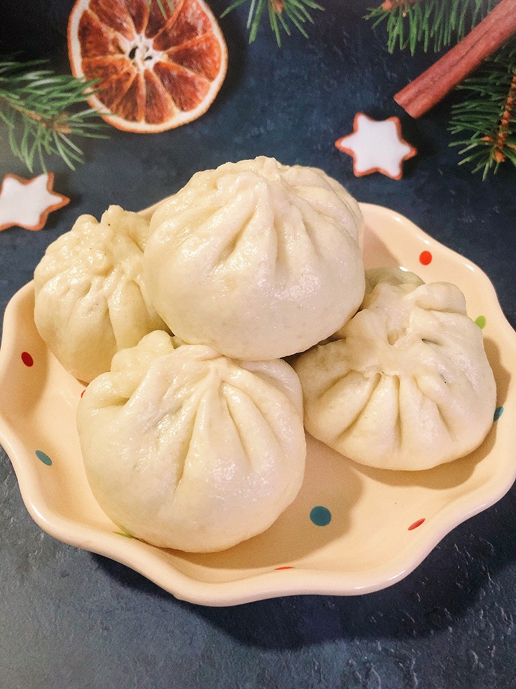 猪肉荠菜包子的做法
