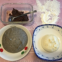 龙猫豆沙包的做法图解3