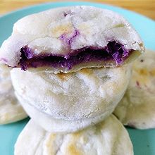 紫薯糯米烙饼