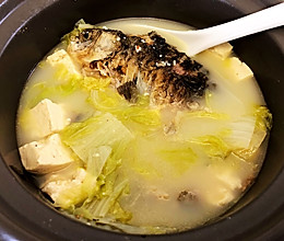 鲫鱼豆腐白菜汤的做法