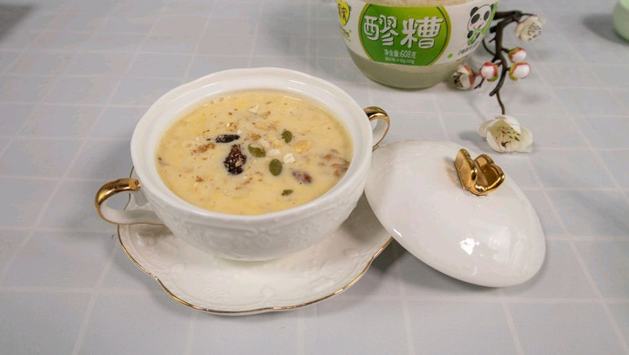 牛奶鸡蛋醪糟