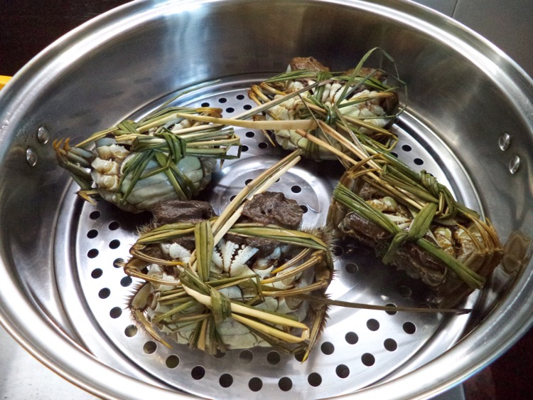 清蒸大闸蟹#方太一代蒸传#的做法图解3