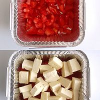 锡纸金针菇娃娃菜&番茄豆腐的做法图解8