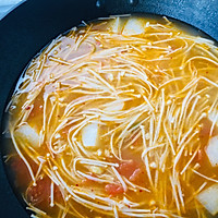 番茄龙利鱼汤的做法图解8