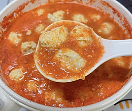 番茄猪肉丸子汤的做法