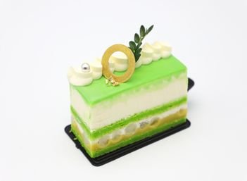 斑斓榴莲椰子蛋糕