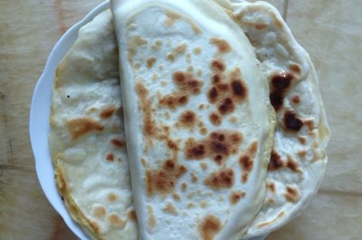 自制豆腐蛋麦饼