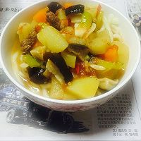 高颜值的美味打卤面的做法图解1