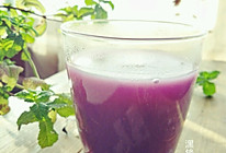 紫薯银耳莲子汤（豆浆机版）的做法