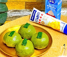 #赏味舌尖上的法式浪漫#红豆青团的做法