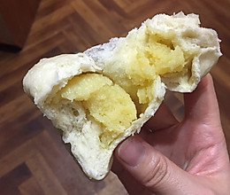 手工自制奶黄包（面食多种花样详解）的做法