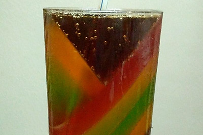 彩虹可乐杯
