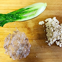 虾仁豆腐蝴蝶面（宝宝）的做法图解1