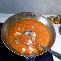 番茄海鲜汤的做法图解8