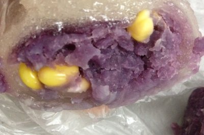 水晶卷～西米玉米紫薯卷