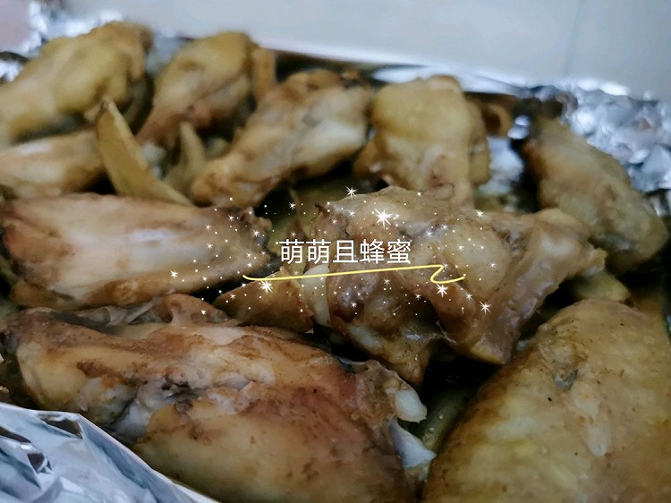 烤鸡翅鸡腿根（烤箱版）的做法